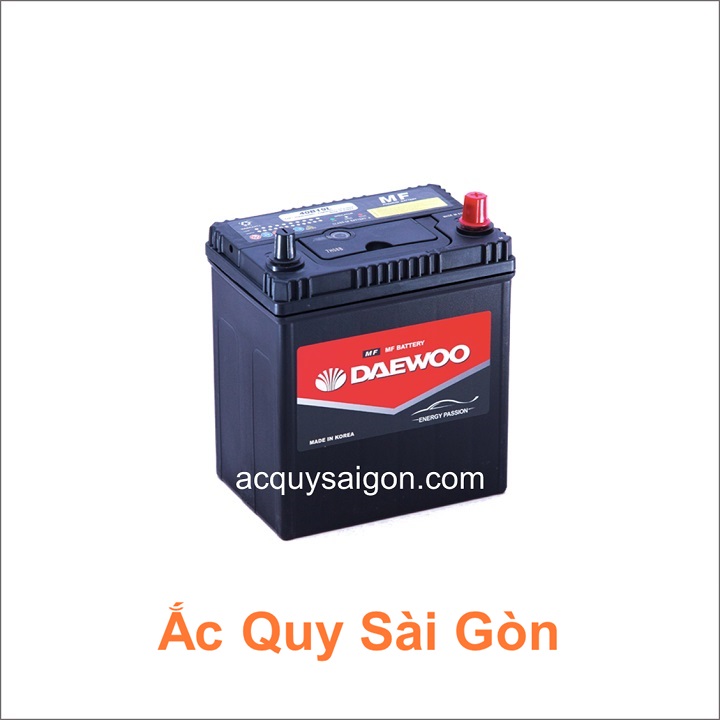 Ắc quy Daewoo 12V 40Ah 44B19L là sản phẩm chất lượng cao, nhập khẩu 100% từ Hàn Quốc