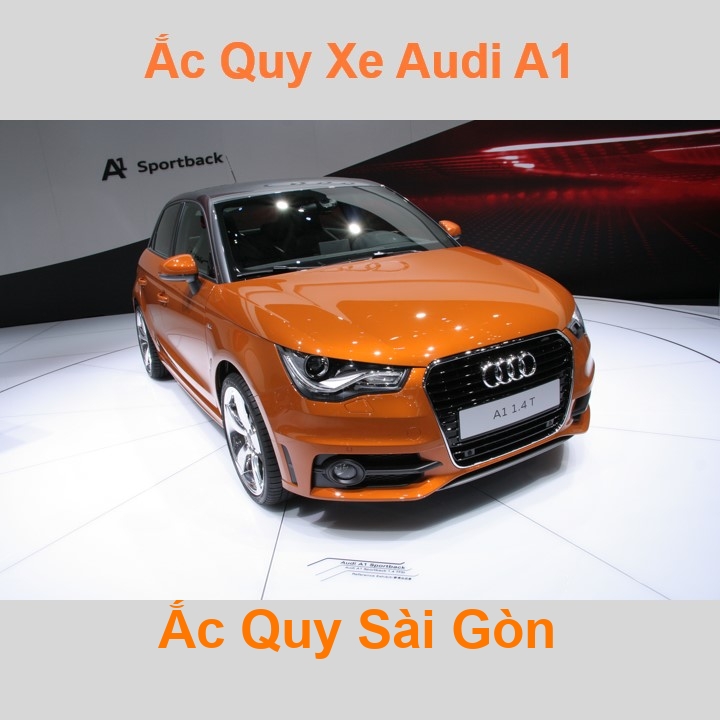 Bình ắc quy xe ô tô Audi A1 / S1 (từ 2010)