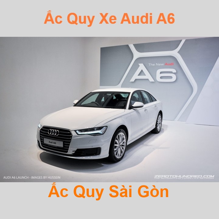 Bình ắc quy xe ô tô Audi A6 / S6 / RS6 (từ 1994)