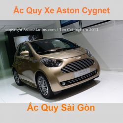 Bình ắc quy xe ô tô Aston Matin Cygnet (2008 - 2015)