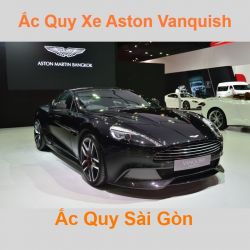 Bình ắc quy xe ô tô Aston Matin Vanquish / DBS (từ 2001)