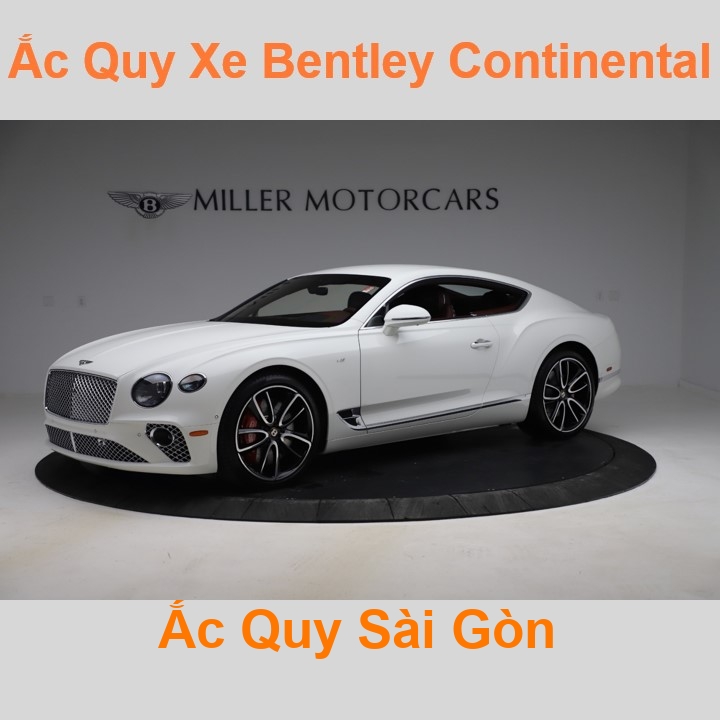 Bình ắc quy xe ô tô Bentley Continental GT (từ 2003)