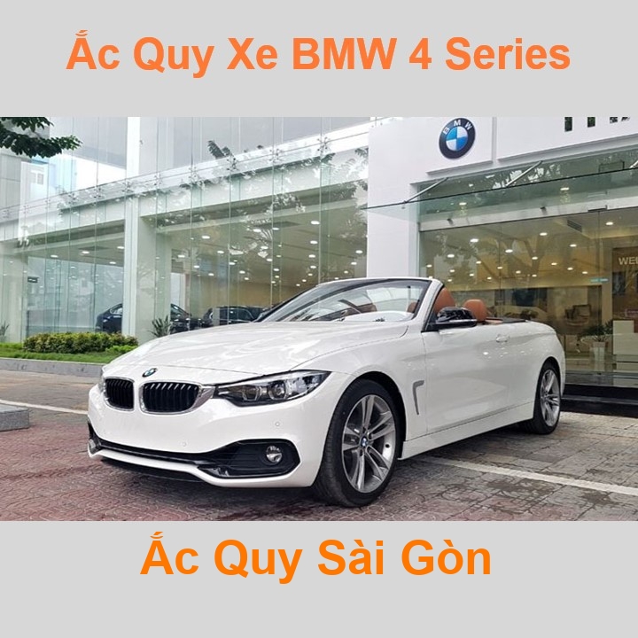 Bình ắc quy xe ô tô BMW 4 Series / M4 (từ 2014)