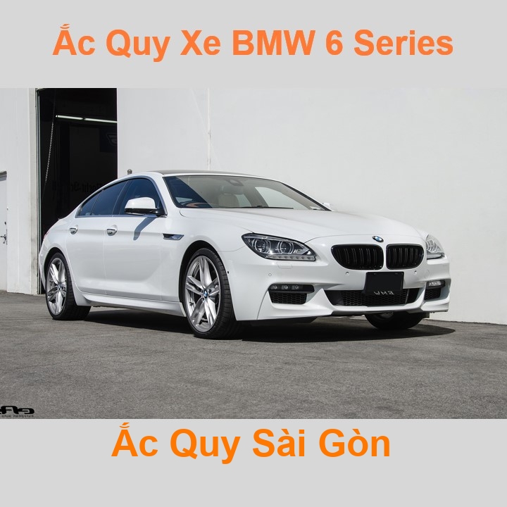 Bình ắc quy xe ô tô BMW 6 Series / M6 (từ 1976)