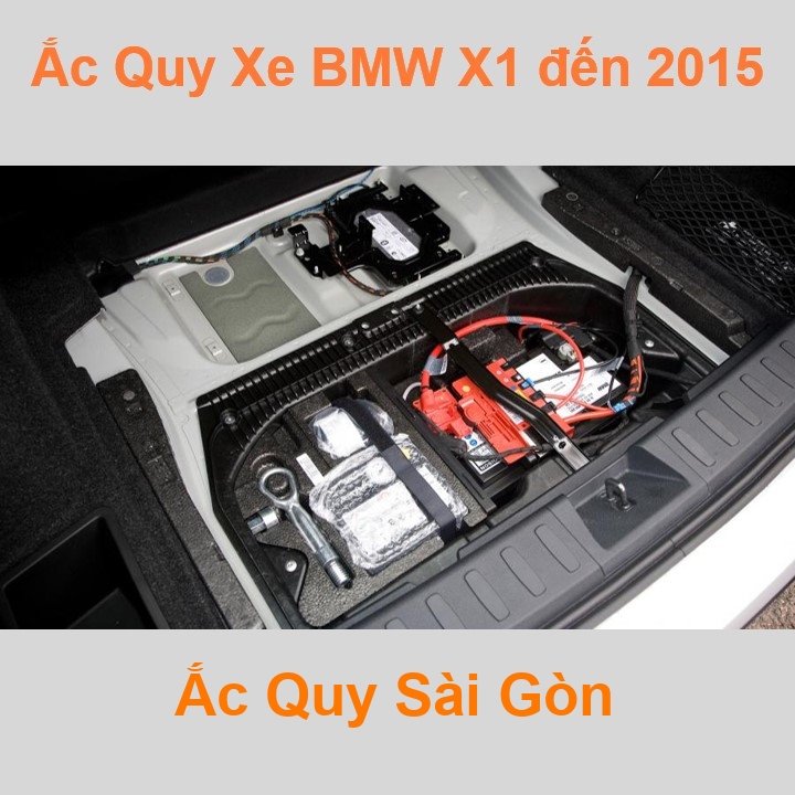 Bình ắc quy cho xe BMW X1 có công suất tầm 70Ah, 74Ah, cọc chìm, với các mã bình ắc quy phổ biến như Din74,  AGM70