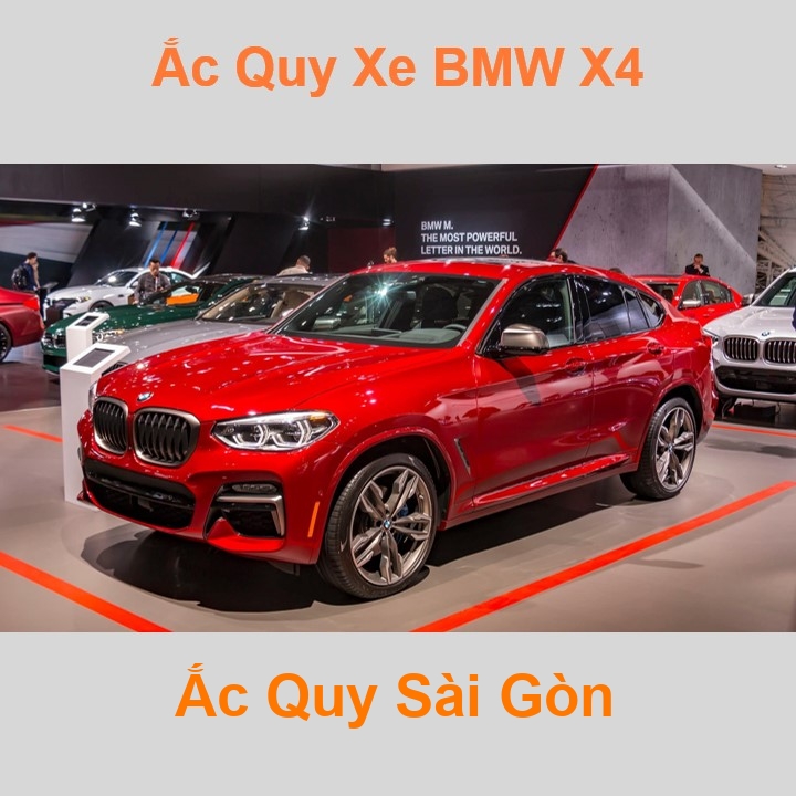 Bình ắc quy xe ô tô BMW X4 (từ 2014)