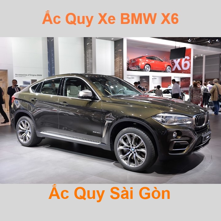 Bình ắc quy xe ô tô BMW X6 (từ 2008)