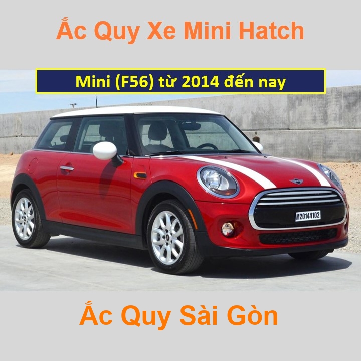 Bình ắc quy xe ô tô Mini Hatch F55/F56 (2014 đến nay)