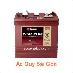 Ắc quy xe điện Trojan 6V 225Ah T-105 Plus