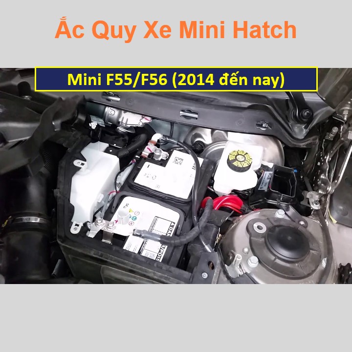 Nhà phân phối Ắc Quy Sài Gòn 574 Võ Văn Kiệt, Cầu Kho, Quận 1, Tp.HCM Chuyên cung cấp và thay ắc quy ô tô mini-cooper-f56-f55-hatch-hard-top-2014-2015