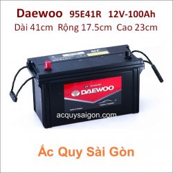 Ắc quy Daewoo 12V/100Ah 95E41R (N100)