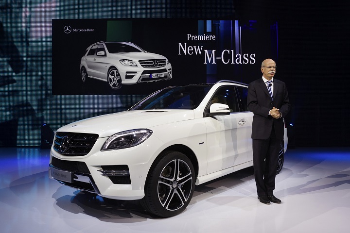 Bình ắc quy xe ô tô Mercedes ML Class (GLE) (1998 - 2015)