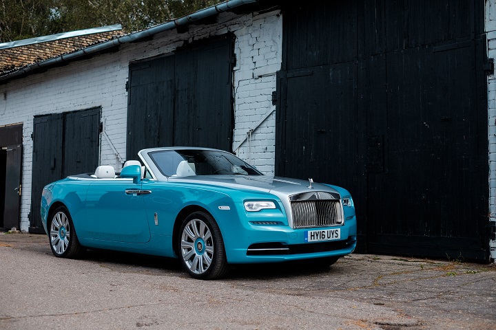 Bình ắc quy xe ô tô Rolls Royce Dawn