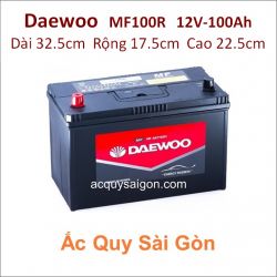 Ắc quy Daewoo 12V/100Ah MF100R