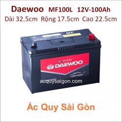 Ắc quy Daewoo 12V/100Ah MF100L