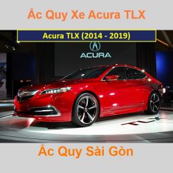 Bình ắc quy xe ô tô Acura Sedan TLX (2014 - 2019)