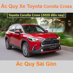 Bình ắc quy xe ô tô Toyota Corolla Cross (2020 đến nay)