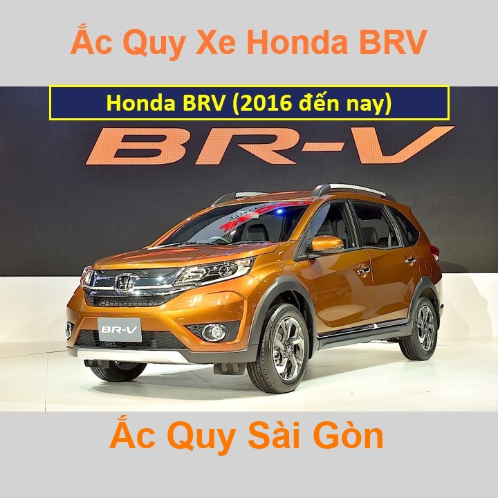 Bình ắc quy xe ô tô Honda BRV (từ 2016)