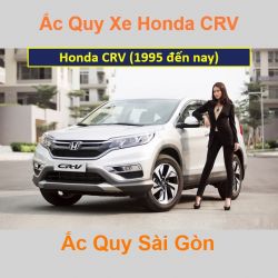 Bình ắc quy xe ô tô Honda CRV (từ 1995)