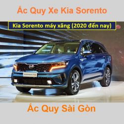 Bình ắc quy xe ô tô Kia Sorento máy dầu (2020 đến nay)