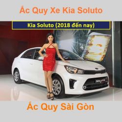 Bình ắc quy xe ô tô Kia Soluto (2018 đến nay)