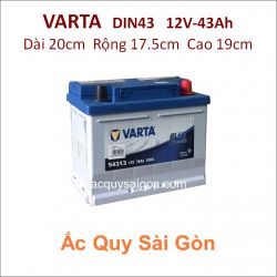 Ắc quy Varta 12V 43Ah Din45 (54313)