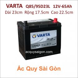 Ắc quy Varta 12V 65Ah Q85/95D23L