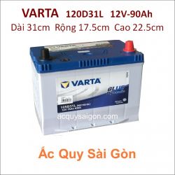 Ắc quy Varta 12V 90Ah 120D31L