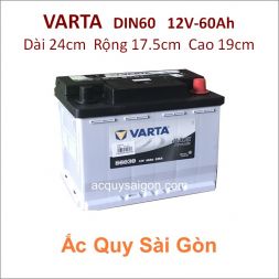 Ắc quy Varta 12V 60Ah Din60 (56030)