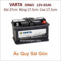 Ắc quy Varta 12V 65Ah Din65 (56530)