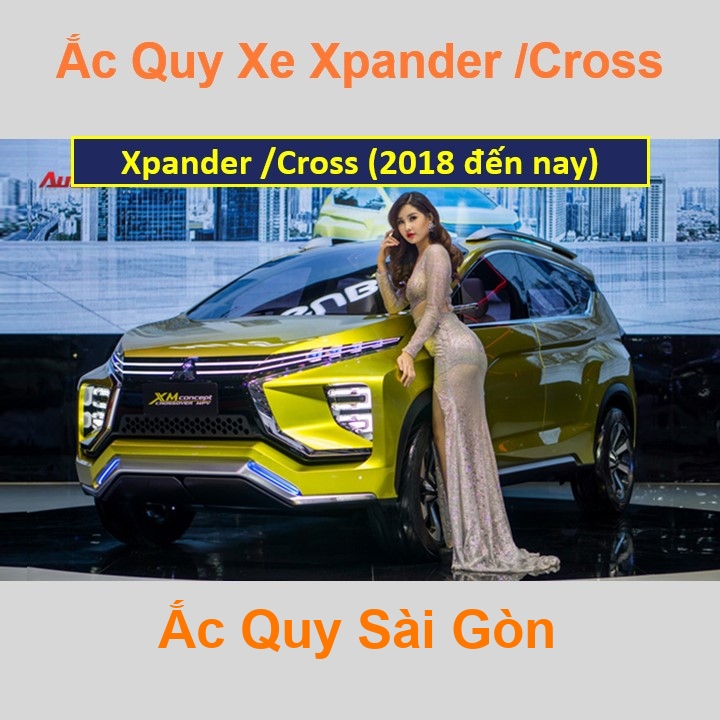 Bình ắc quy xe ô tô Mitsubishi Xpander (2017 đến nay)