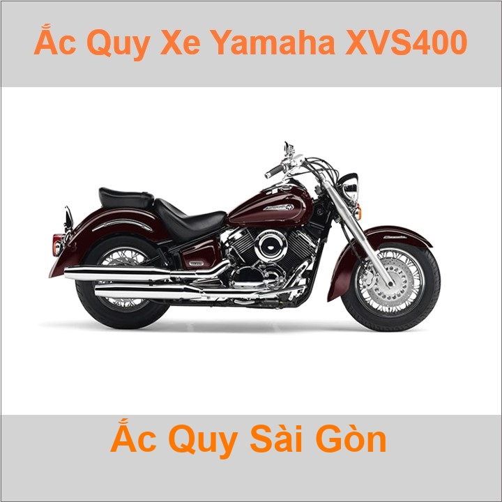 Ắc quy xe mô tô Yamaha XVS 400