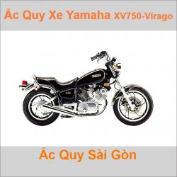 Ắc quy xe mô tô Yamaha XV 750 Virago