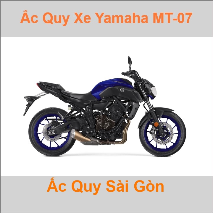 Ắc quy xe mô tô Yamaha MT-07