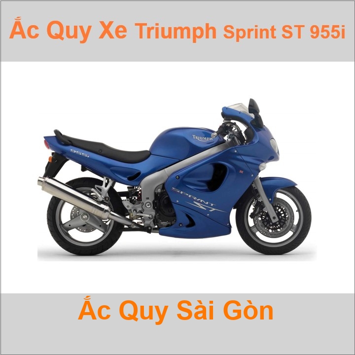 Ắc quy xe mô tô Triumph Sprint ST 955i