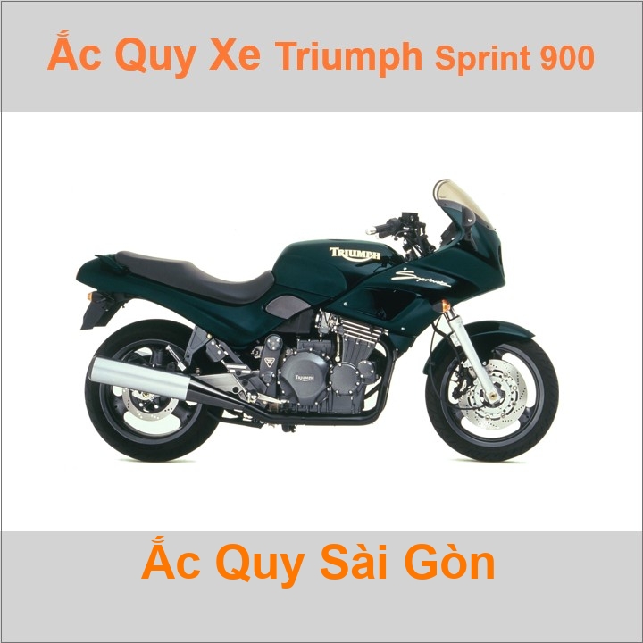 Ắc quy xe mô tô Triumph Sprint 900