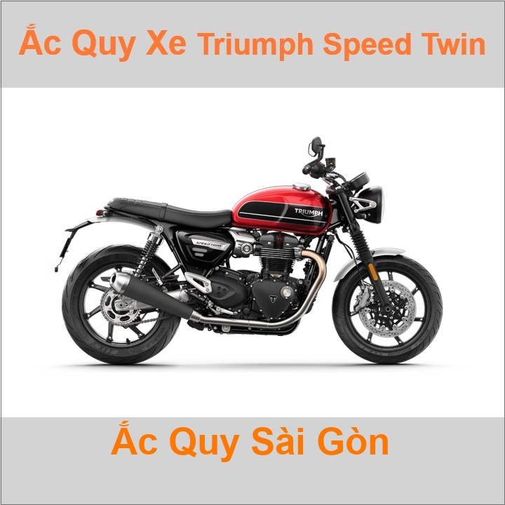 Ắc quy xe mô tô Triumph Speed Twin 1200