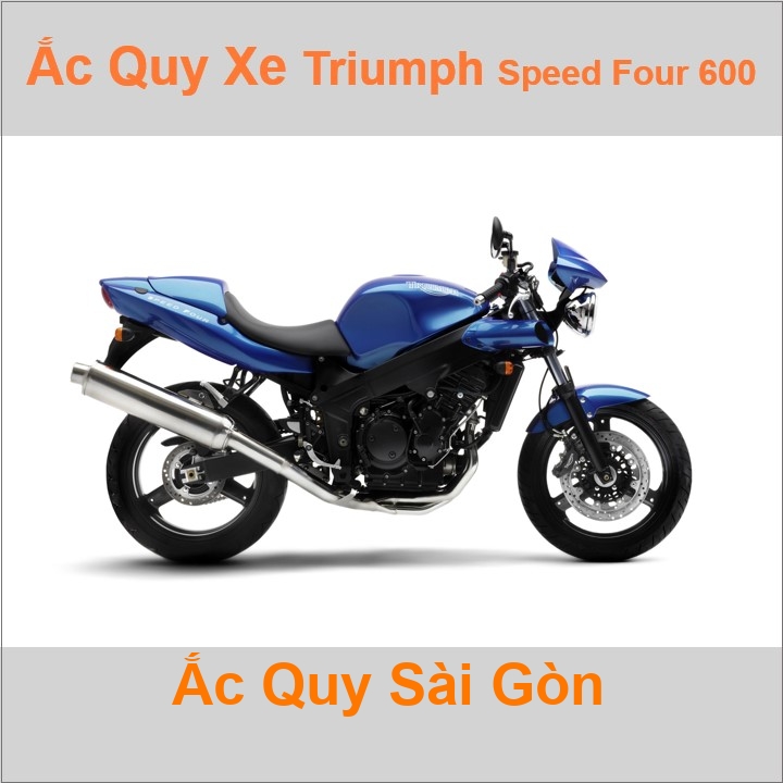 Ắc quy xe mô tô Triumph Speed Four 600