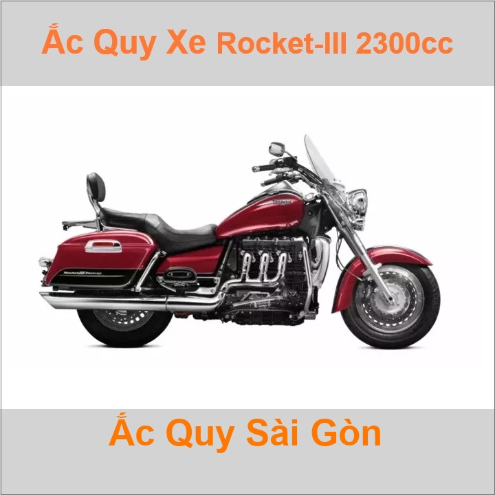 Ắc quy xe mô tô Triumph Rocket III 2300