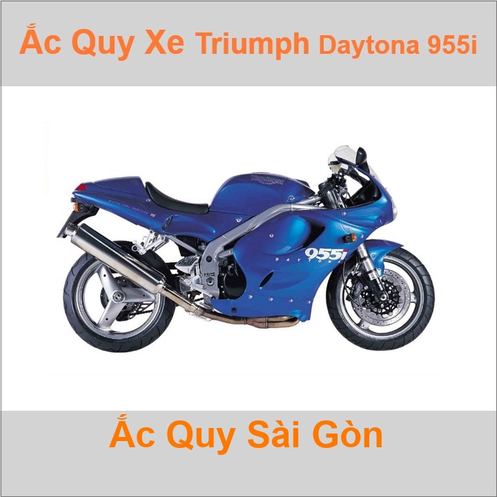 Ắc quy xe mô tô Triumph Daytona 955i