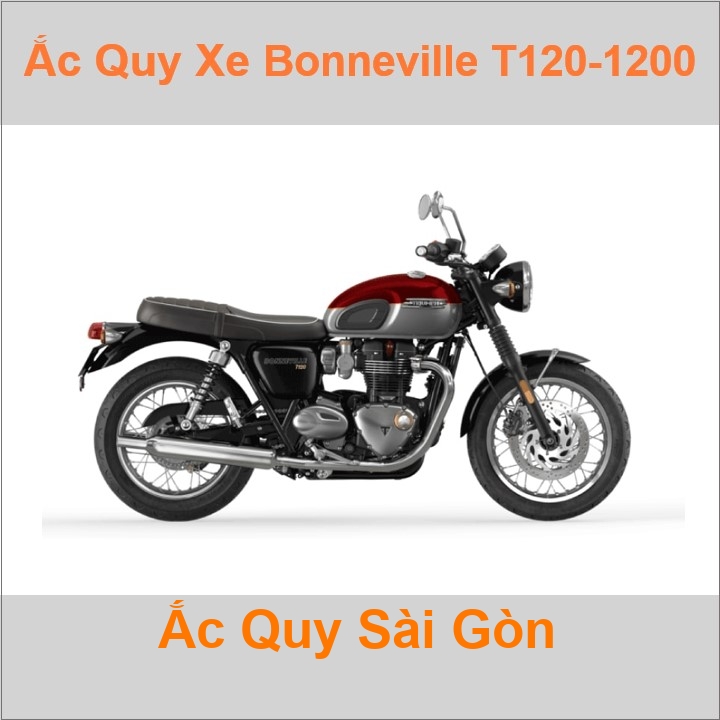 Ắc quy xe mô tô Triumph Bonneville