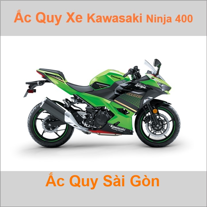 Ắc quy xe mô tô Kawasaki Ninja 400 / EX400 ('18 - nay)