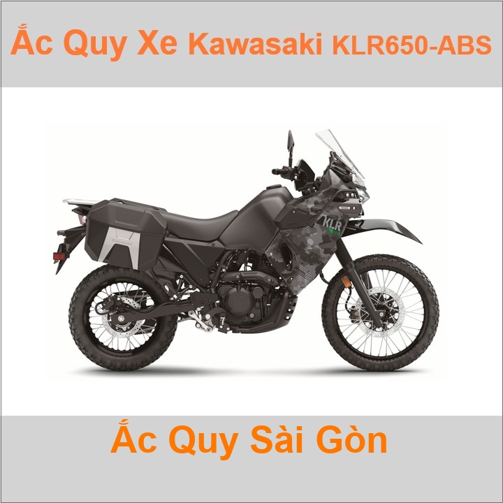 Ắc quy xe mô tô Kawasaki KLR650 ('87 - nay)