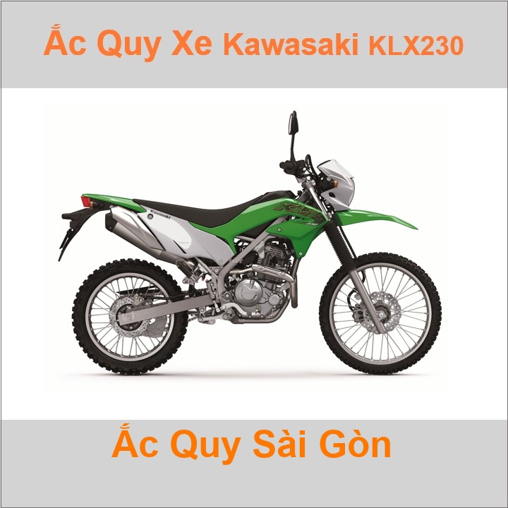 Ắc quy xe mô tô Kawasaki KLX230 ('19 - nay)