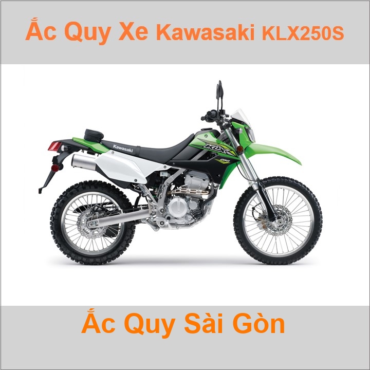 Ắc quy xe mô tô Kawasaki KLX250S ('06 - nay)