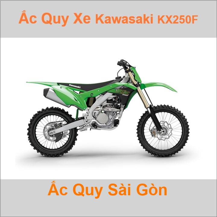 Ắc quy xe mô tô Kawasaki KX250F ('04 - nay)