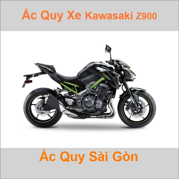 Ắc quy xe mô tô Kawasaki Z 900 ('17 - nay)