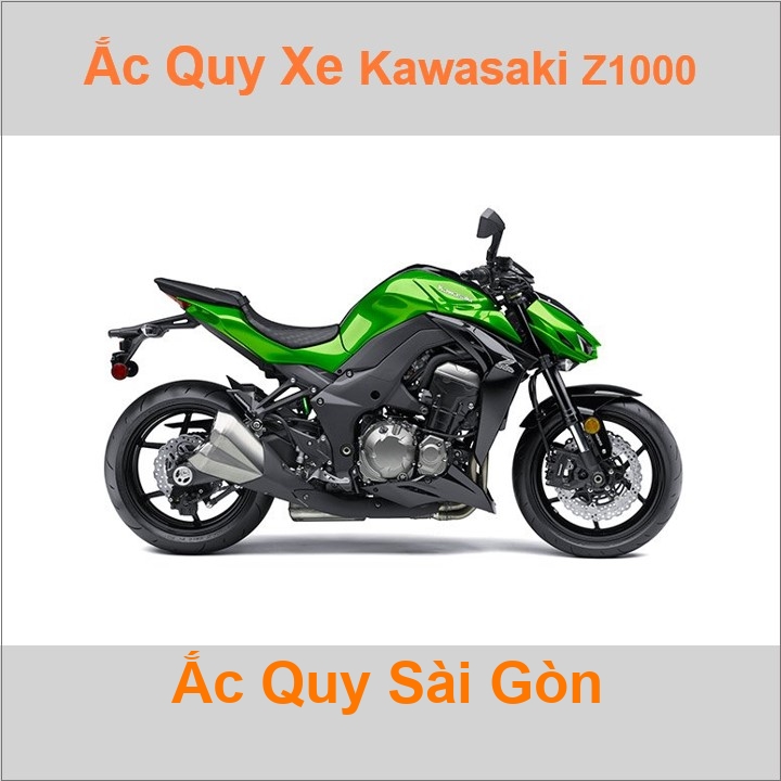 Ắc quy xe mô tô Kawasaki Z-1000 / Z-1000R ('03 - nay)