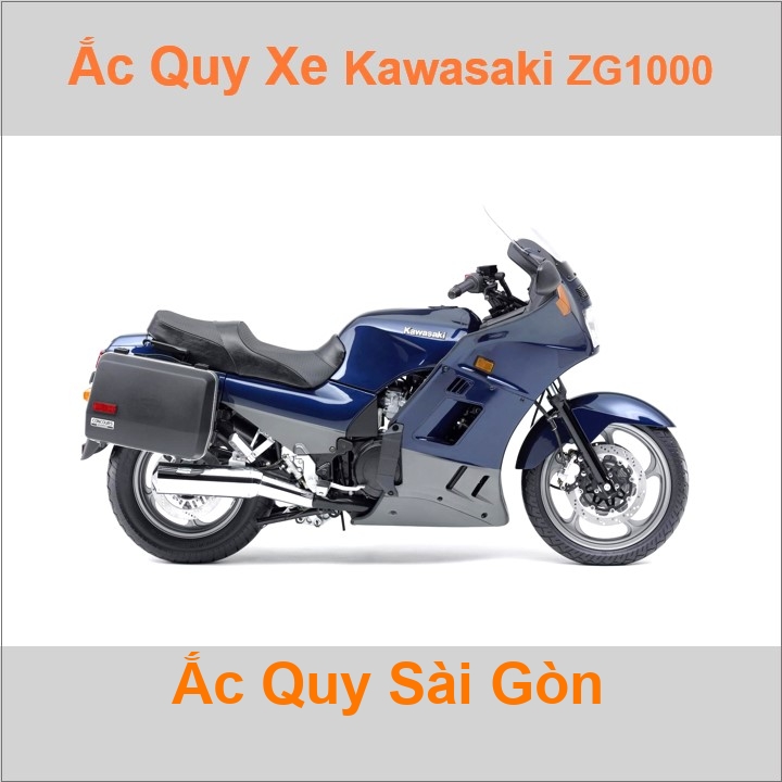 Ắc quy xe mô tô Kawasaki ZG1000 / Concours ('86 - '06)