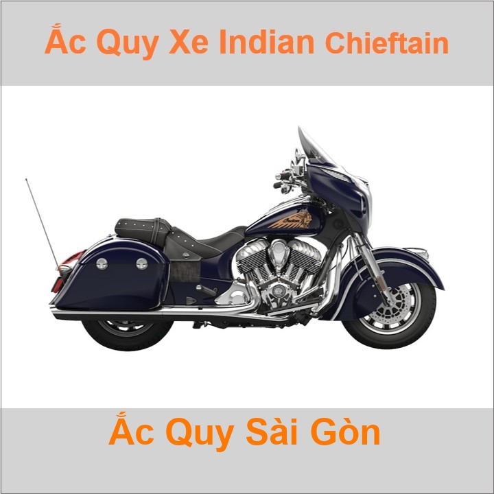 Ắc quy xe mô tô Indian Chieftain ('14 - nay)